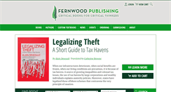 Desktop Screenshot of fernwoodpublishing.ca